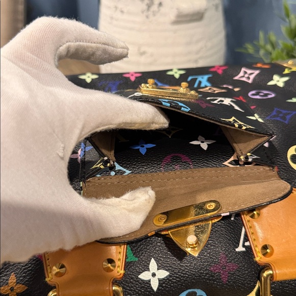 🔥Authentic Louis Vuitton speedy Takashi Murakami multi color Bag size 30 - Picture 15 of 17